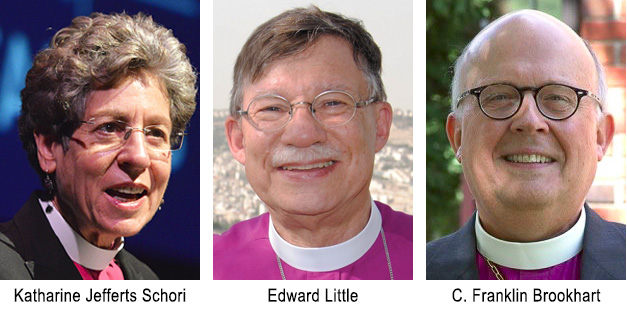 Jefferts Schori, Little and Brookhart take new roles as visiting bishops in the Diocese of Los Angeles