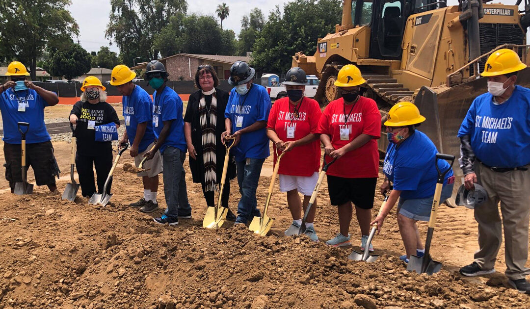 The Bishop’s Blog: Groundbreaking at St. Michael’s Ministry Center, Riverside
