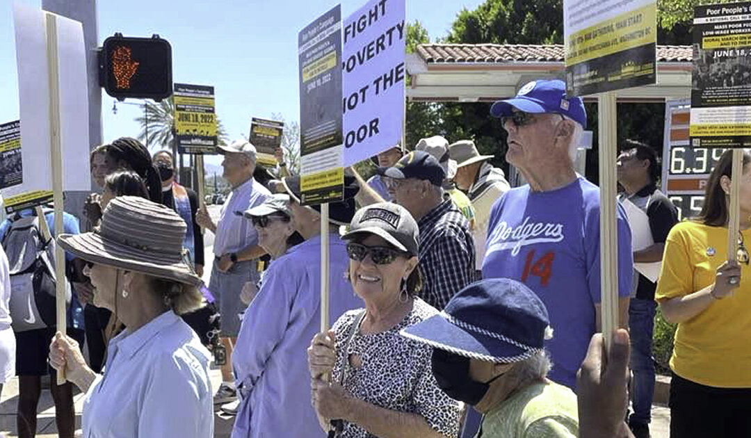 Episcopalians join Orange County  ‘Poor People’s Walk’ to advocate for justice