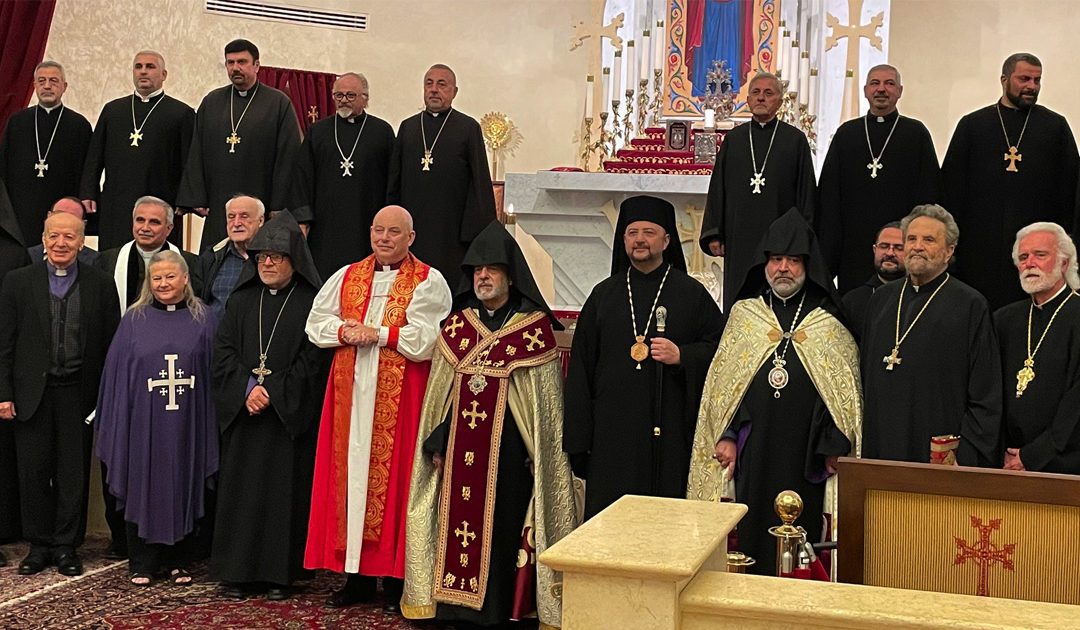 Ecumenical prayer service with the Western Diocese of the Armenian Church