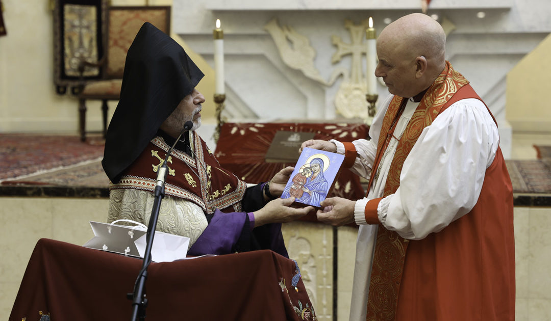 Bishop Taylor, Diocese of Los Angeles honored for ecumenical spirit at Armenian Apostolic Church prayer service