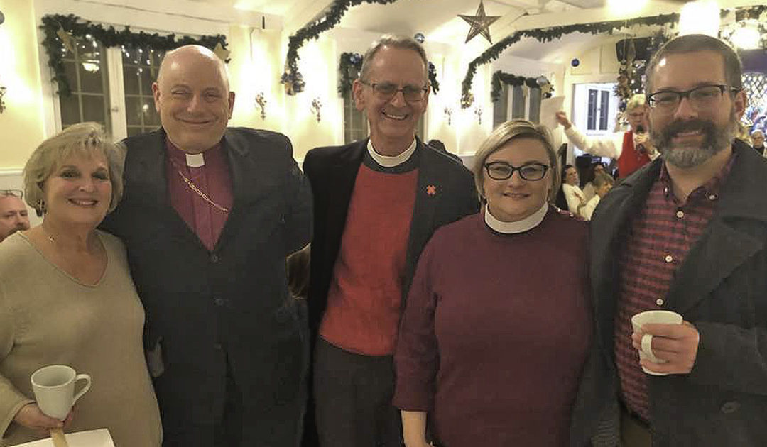 Wassail party at St. Stephen’s Church, Beaumont