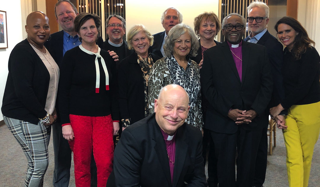 A dinner for the presiding bishop and friends