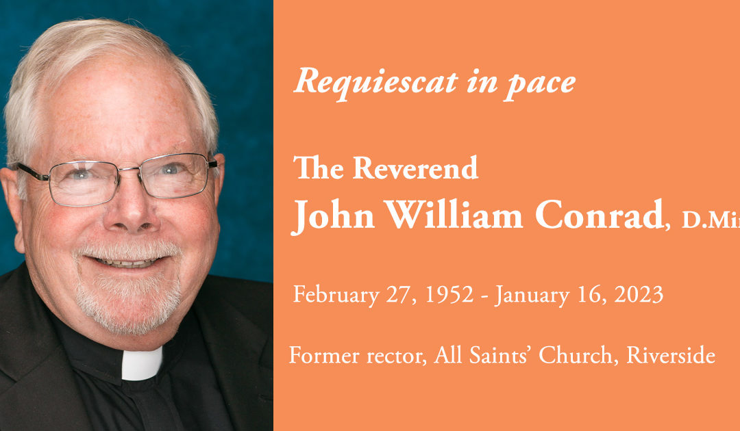 The Reverend John William Conrad, D.Min