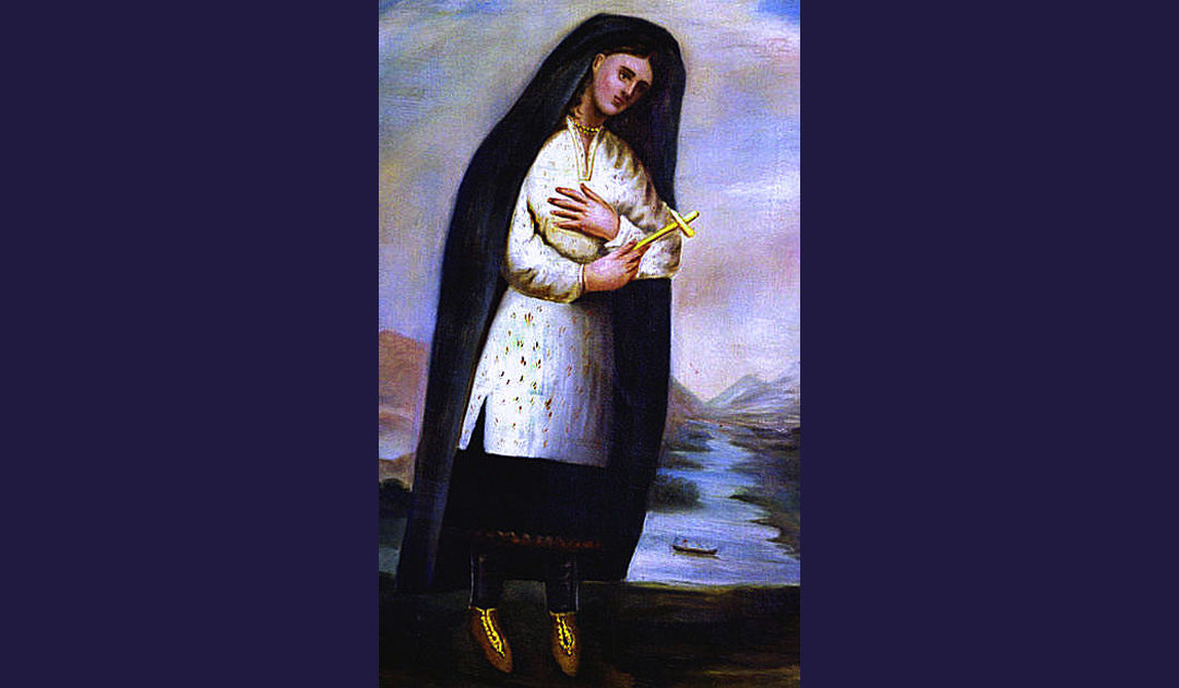 Daily prayer: Kateri Tekakwitha