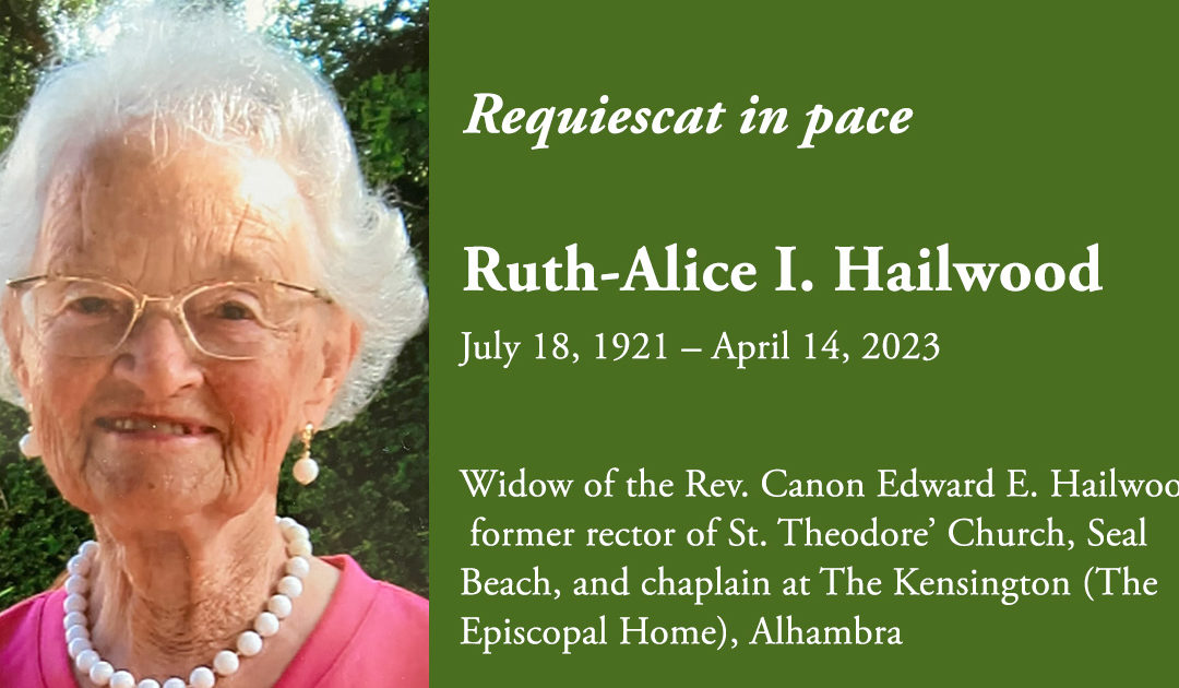 Ruth-Alice I. Hailwood