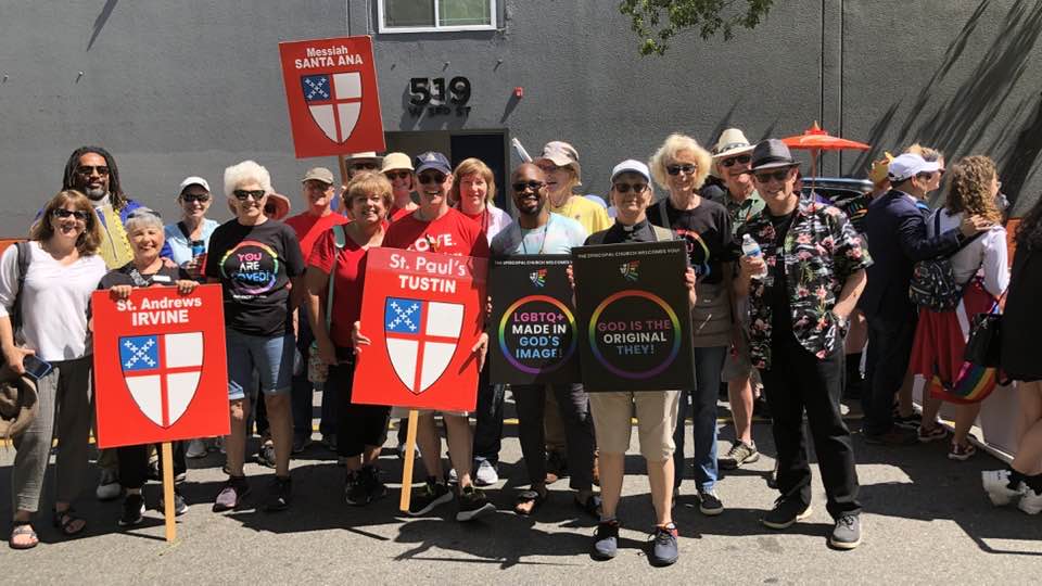 OC Pride Parade Episcopal Diocese of Los Angeles