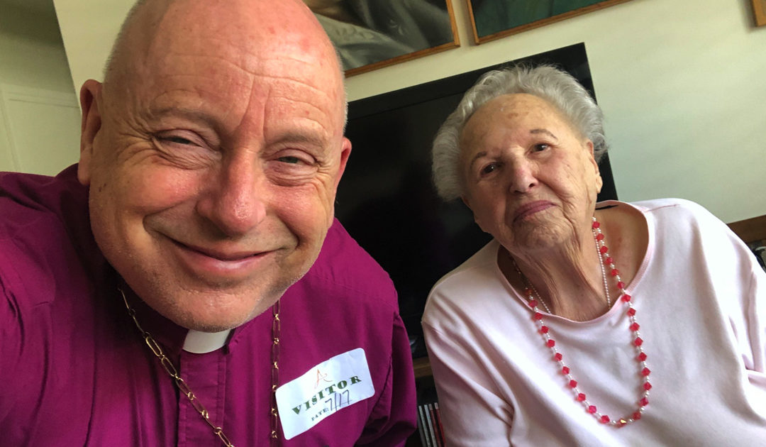 A visit with the Rev. Ellen Wekall