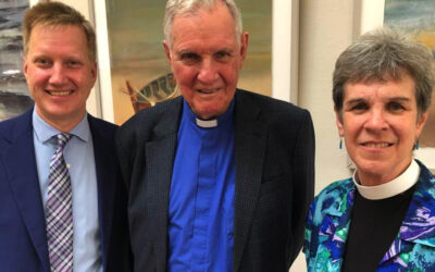 A chaplains’ luncheon with the Rev. Jonathan Aitken