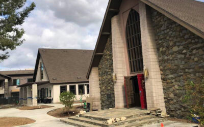 New parish hall at Church of the Blessed Sacrament, Placentia