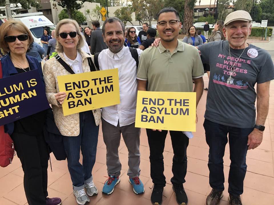 Protesting restrictive asylum rules with CLUE at the Ninth Circuit