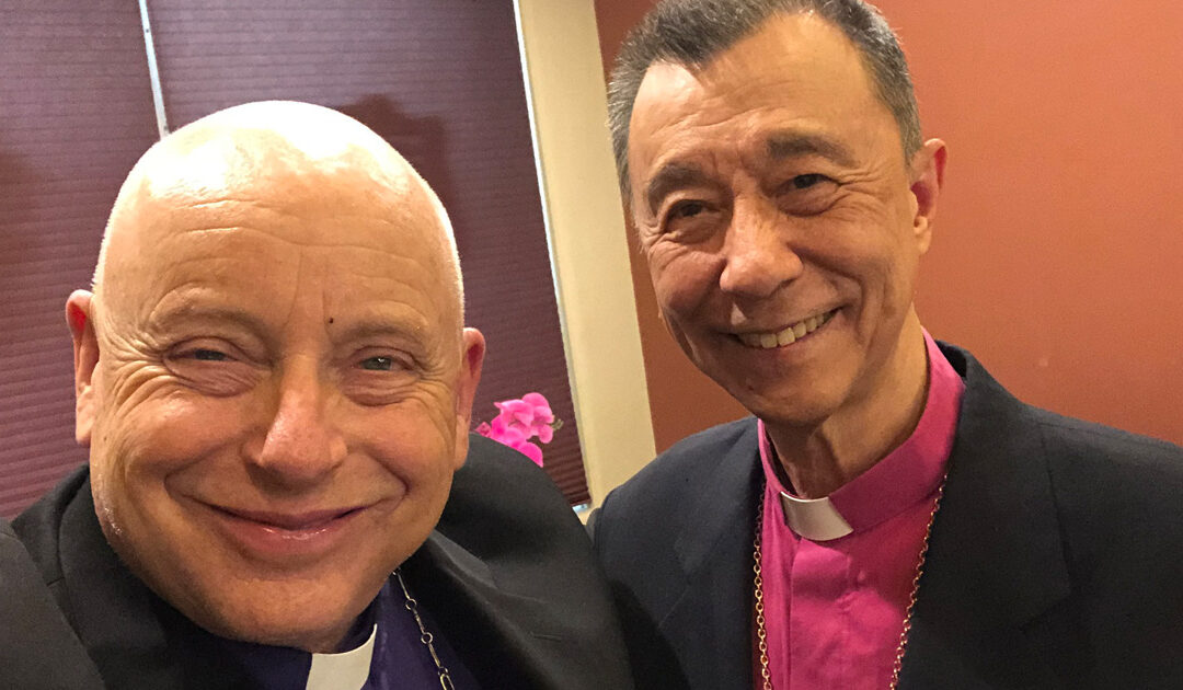 A visit from Bishop Lennon Chang of Taiwan
