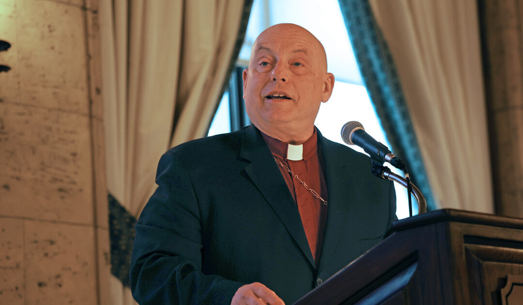 Keep calm, and use the power you have for good, Bishop Taylor tells Jonathan Club breakfast gathering