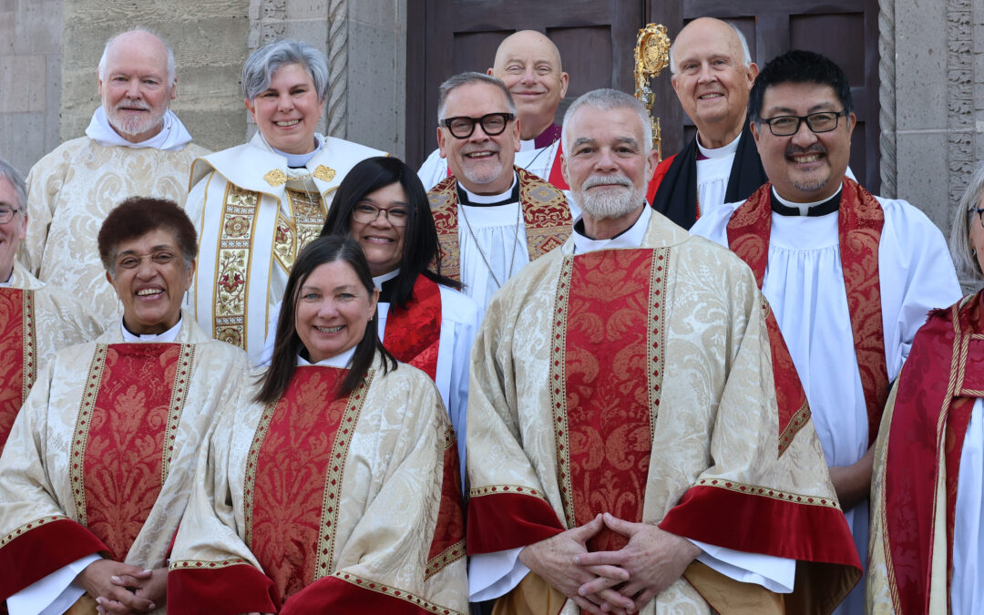 Four new priests ordained in cathedral rites; ‘banner’ moment reflects solidarity with Altadena parish hard hit by firestorm