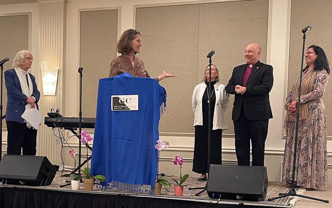 Guibord Center salutes Bishop John Harvey Taylor highlighting interfaith leadership; gala held at Greek Orthodox cathedral