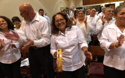 Raising money for the families of detained church members in the diocese