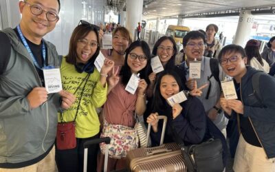 Welcoming the Taiwan delegation