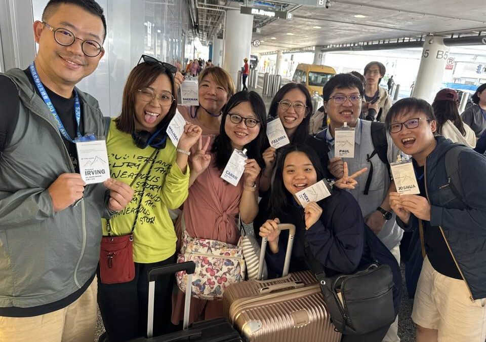 Welcoming the Taiwan delegation