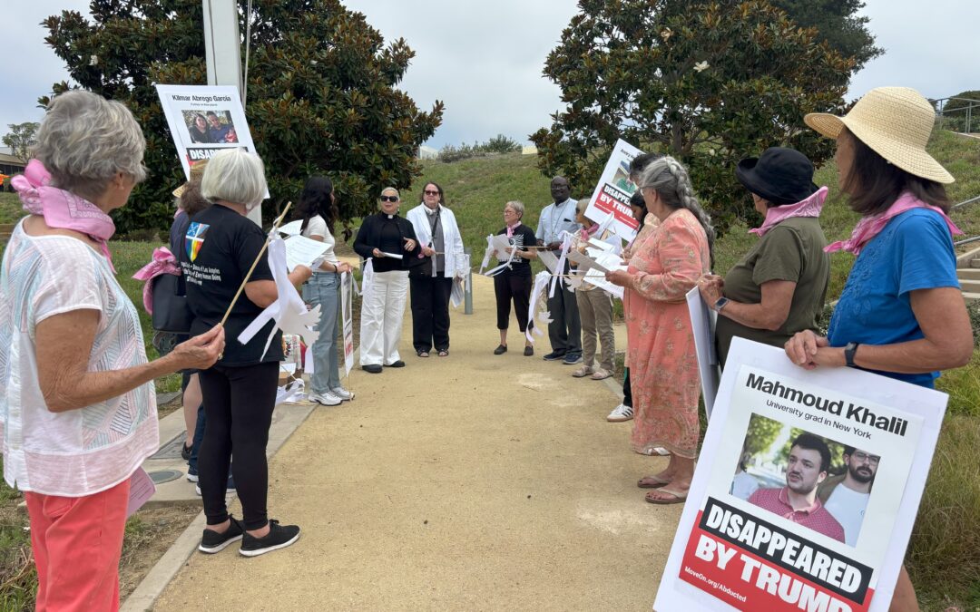 ‘Praying for the Disappeared’: Orange County vigils protest U.S. treatment of immigrants