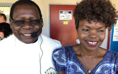 The Rev. John Limo and the Rev. Ellen Hill, celebrations of life