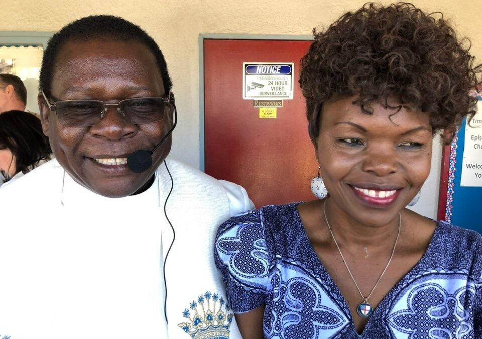 The Rev. John Limo and the Rev. Ellen Hill, celebrations of life