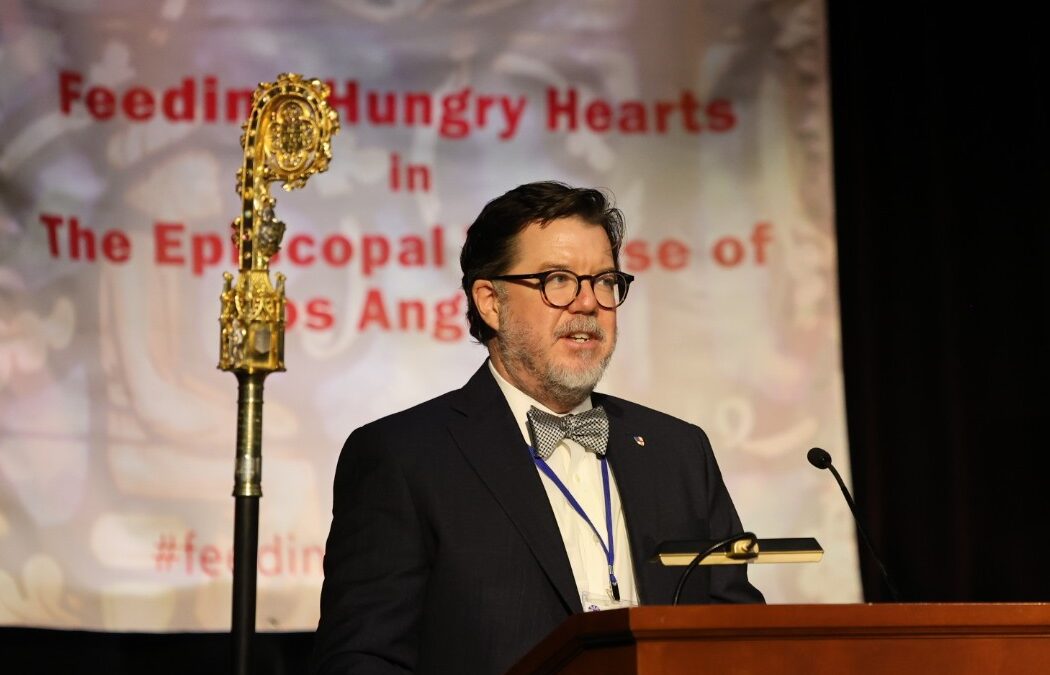 Episcopal Church must offer hope and refuge in stormy times, law professor Jeff Baker tells convention in Margaret Parker lecture