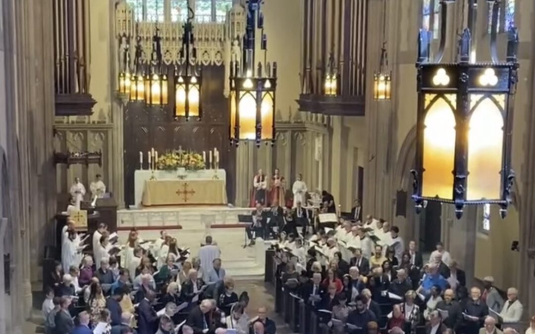 In Wilshire Center, renovated St. James’ Church reopens with fanfare for100th year