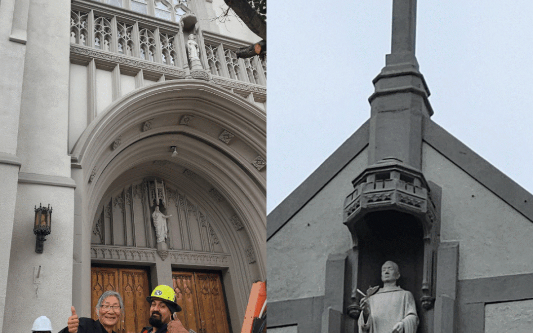 Wilshire Center parish will bless new statues, tower ‘crown’ at Feb. 22 Evensong