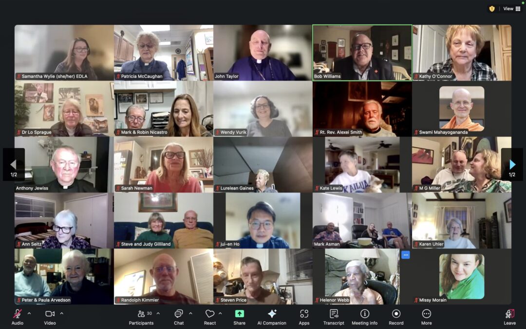 Friends join Canon Bob Williams in marking 40 years of diocesan service