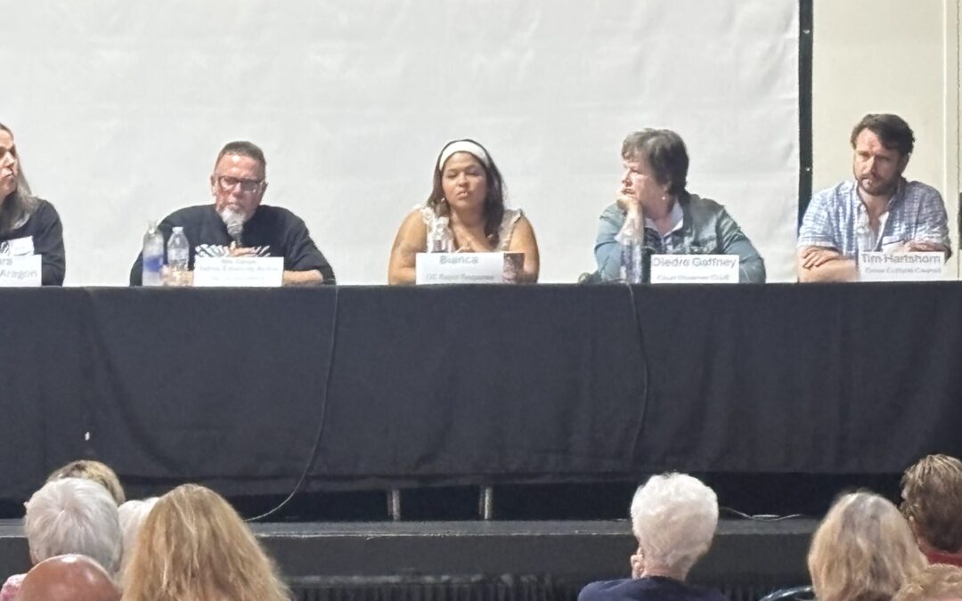 Democratic norms ‘being dismantled piece by piece,’ Sacred Resistance leader tells OC forum