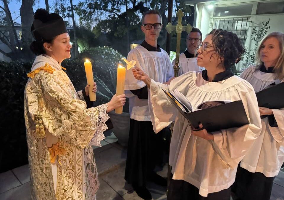 The Great Vigil of Easter at St. Thomas the Apostle, West Hollywood