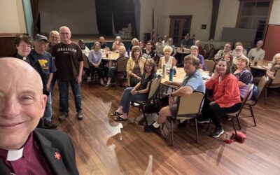 Speaking at Saint Matthias Episcopal Church, Whittier