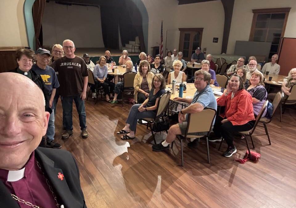 Speaking at Saint Matthias Episcopal Church, Whittier