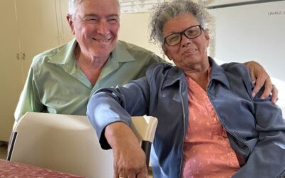 Bible study and supper at St. Martin’s in Twentynine Palms