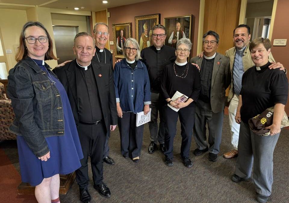 Lunch with the deans of the Diocese