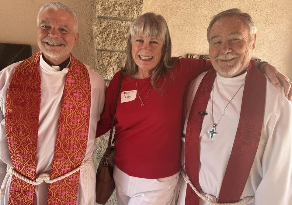 A farewell visit as bishop to St. Andrews, Fullerton