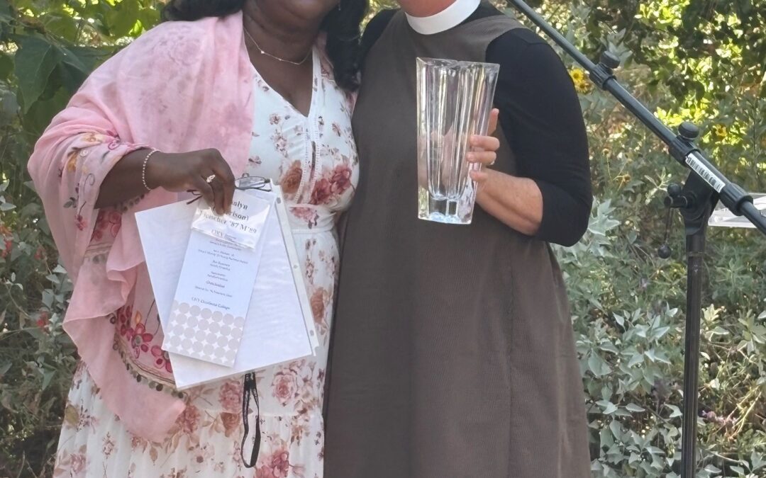 Rev. Carri Patterson Grindon received Occidental College Alumna of the Year honor